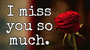 I Miss Him So Much: Navigating the Waves of Longing and Love